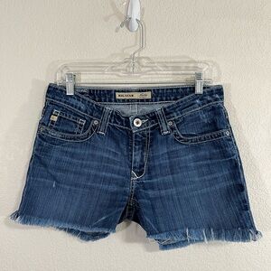 BIG STAR Maddie Mid Rise Fit Jean Cut-Off Shorts